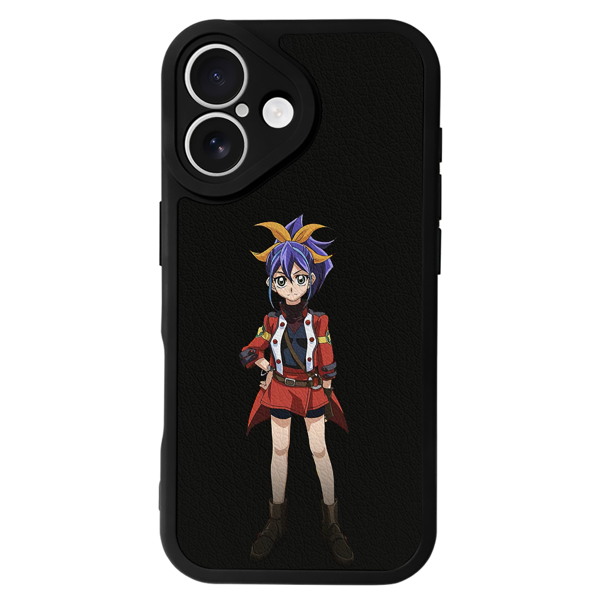 遊☆戯☆王 Yu-Gi-Oh! 【iPhone 16シリーズ対応】シリコンスマホケース（レザー調） 材質：シリコン
